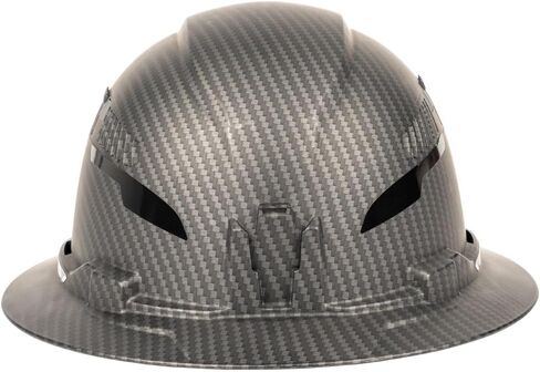 Klein Tools 60626 Hard Hat, Vented Full Brim Premium KARBN Design, Type 1 Class C Hard Hat, 4-Point Ratchet Suspension, Medium in Kuwait