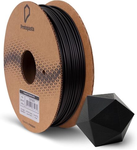 Protopasta Electrically Conductive PLA 3D Printer Filament 1.75mm 2kg PLA Filament; 3D Printing Filament on Recyclable Cardboard Spool for 3D Printers Like Creality Ender, ANYCUBIC, FlashForge in Kuwait