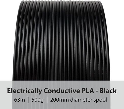 Protopasta Electrically Conductive PLA 3D Printer Filament 1.75mm 2kg PLA Filament; 3D Printing Filament on Recyclable Cardboard Spool for 3D Printers Like Creality Ender, ANYCUBIC, FlashForge in Kuwait
