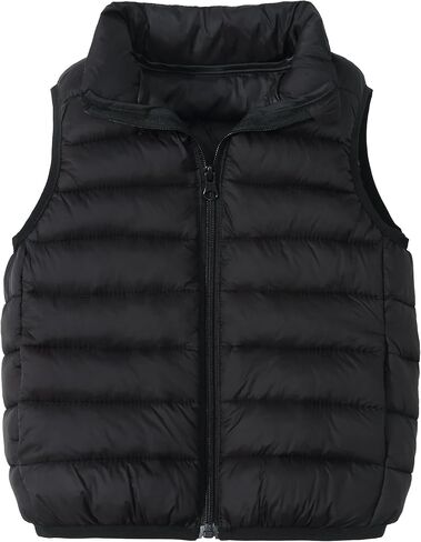Happy Cherry Kids Boys Girls Lightweight Winter Vest Quilted Puffer Sleeveless Jacket Down Outwear in Saudi Arabia