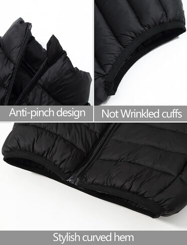 Happy Cherry Kids Boys Girls Lightweight Winter Vest Quilted Puffer Sleeveless Jacket Down Outwear in Saudi Arabia