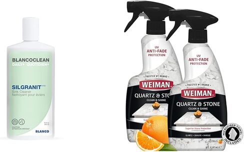 BLANCO 406200 BLANCOCLEAN Daily Silgranit Sink Cleaner, 15 oz, White, 15 Fl Oz in Saudi Arabia
