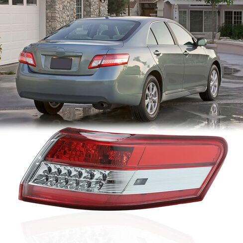Rear Tail Light Brake Lamp Driver Left Side Compatible with 2010-2011 Toyota Camry 8156006340 TO2804106 in Saudi Arabia