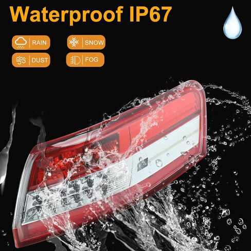 Rear Tail Light Brake Lamp Driver Left Side Compatible with 2010-2011 Toyota Camry 8156006340 TO2804106 in Saudi Arabia