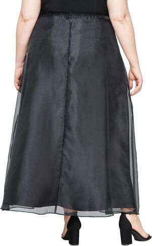 Alex Evenings Women's Full Length Formal Maxi Skirt (Plus Size) in Saudi Arabia