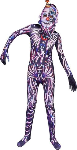 Five Costume For Kids Boys Jumpsuit Creepy Halloween Cosplay Party Bodysuit 5-12 Years Gift in Saudi Arabia