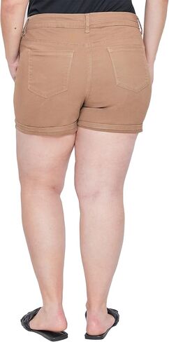 Royalty For Me womens Women´s Plus Stacked Waistband Twill Shorts in Saudi Arabia