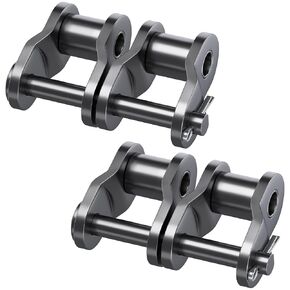 3pcs #50-2 Double Strand Roller Chain Master Link, Adjustable Carbon Steel Connector Link