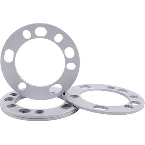 ZHTEAPR 4 قطع 12 مم 1/2 بوصة محولات فواصل العجلات العالمية متوافقة مع Toyota Chevy GMC 6 Lug و5 Lug Ford Dodge 5x5.5 5x139.7 6x5.5 6x139.7 لـ 75-96 F150,94-18 Ram 1500,98-20 سيلفرادو 1500