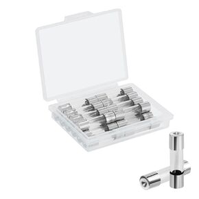 20 Pack 5A Fast-Blow Fuse, SIM&NAT 5Amp 250V Quick Blow Glass Tube Fuses 0.2 x 0.78 Inch / 5 x 20 mm