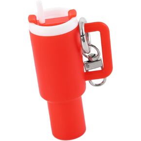 Mini Tumbler Keychain, Mini Cup Keychain for School Bag Key Ring or Lip Balm, Tumbler Keychain for Stanley Cup