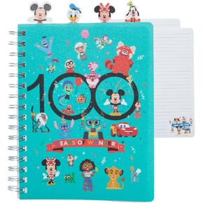 Innovative Designs Sonic the Hedgehog Tab Journal Notebook, Spiral Bound, 96 Lined Pages, 8 x 7 inches, Blue