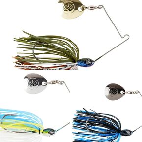 Googan Micro Zinger Bluegill, Black & Blue and Sexy Shad Bundle 1/8 oz