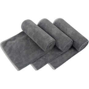 VIVOTE مناشف الصالة الرياضية المصنوعة من الألياف الدقيقة، منشفة رياضية للياقة البدنية والتمارين الرياضية، فائقة النعومة والامتصاص، 3 عبوات 16 بوصة × 32 بوصة in Kuwait