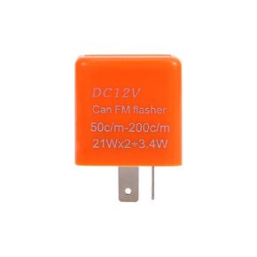 12V Flasher for LED Relay Turn Signal Relay Motorcycle Flasher Relay for Cars Relay LED Turn Signal