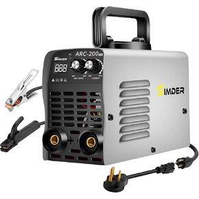 SSIMDER Stick Welder with Pulse ARC 140A ARC/PULSE Stick/LIFT TIG 3 in 1 Welding Machine 110V/220V Pulse Frequency Adjustable Hot Start ARC Force VRD MMA Portable Welder Machine with LCD IGBT Inverter