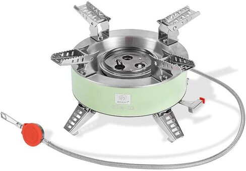 Bulin AirOka B13 4800W الألومنيوم المحمولة موقد كاسيت مقاوم للرياح تصميم مقاوم للرياح والصمت، مشعل بيزو وحقيبة حمل، موقد قابل للطي للخارجية in Kuwait