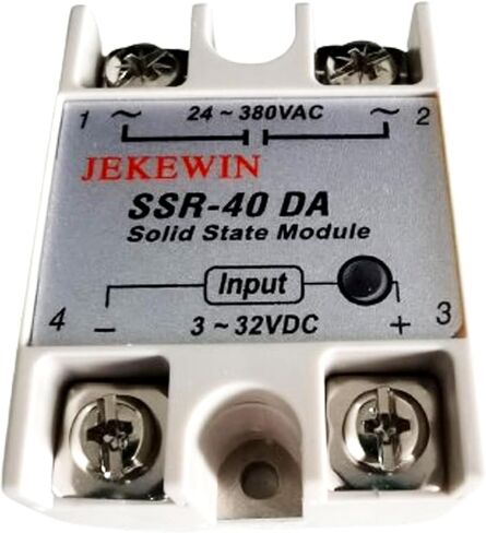 SSR-40DA 40A Solid State Relay Input 3-32V DC Output 24-380V AC (SSR-40 DA) in Kuwait