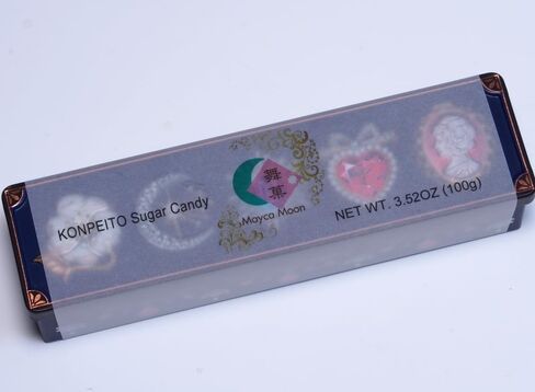 علبة حلوى مايكا مون كونبيتو من النوع الكريستالي بيجو جوهرة حلوى السكر اليابانية الصغيرة (بيجو أزرق وقوس قزح) in Kuwait