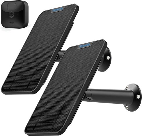 4W Solar Panel Charging Compatible with Blink Outdoor(3rd Gen) /xt xt2 Camera, with 13.1ft Waterproof Charging Cable, IP65 Weatherproof,Includes Secure Wall Mount(3-Pack) in Saudi Arabia