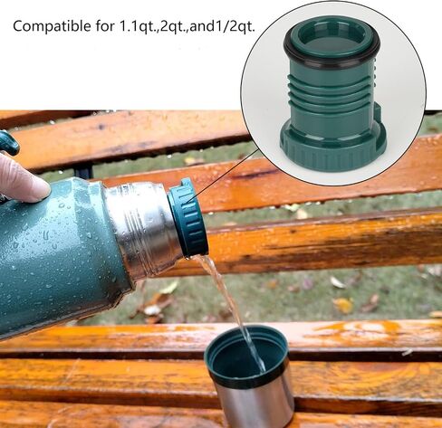 Replacement Seal Ring,2 Pack Black Silicone Sealing Ring Compatible with Stanley Classic Stainless Steel Vacuum Bottle Stopper (1.1 QT/1.5QT/2 QT) in Saudi Arabia