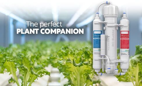 Aquatic Life RO Buddie 4-Stage Aquarium Water Filter System, Reverse Osmosis RO/DI Filtration Unit for Fish Tank, Fountains, and More, 50 GPD (Gallons Per Day) in Saudi Arabia