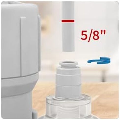 Aquatic Life RO Buddie 4-Stage Aquarium Water Filter System, Reverse Osmosis RO/DI Filtration Unit for Fish Tank, Fountains, and More, 50 GPD (Gallons Per Day) in Saudi Arabia