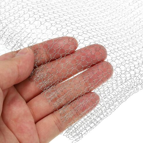 PATIKIL 12inx20ft Wire Mesh Hole Fill Fabric, Stainless Steel Mesh Double Layer Blocker Flexible Mesh Screen for Hole Filler and Plant Protection in Saudi Arabia