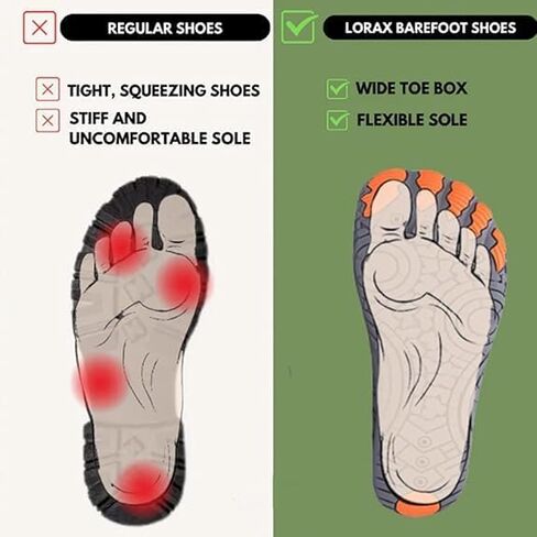 Hike Footwear Barefoot Women Barefoot Shoes Men Waterproof Trail Running Non-Slip Fitness Outdoor in Saudi Arabia