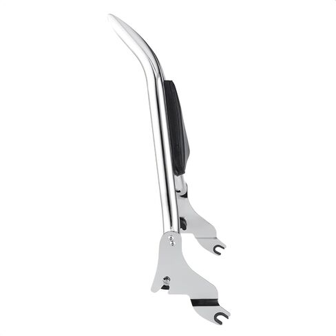 Sissy Bar for Harley Touring, Detachable ​Rear Passenger Backrest Fits for 2009-2024 CVO Road King Road Glide Street Glide Electra Glide (Black, 18") in Saudi Arabia
