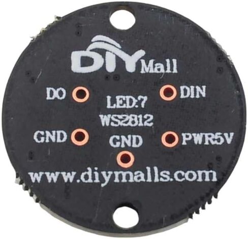 عصا WS2812 8 بت RGB LED 5050 RGB LED مع برامج تشغيل مدمجة لـ Arduino Raspberry Pi DC5V in Kuwait