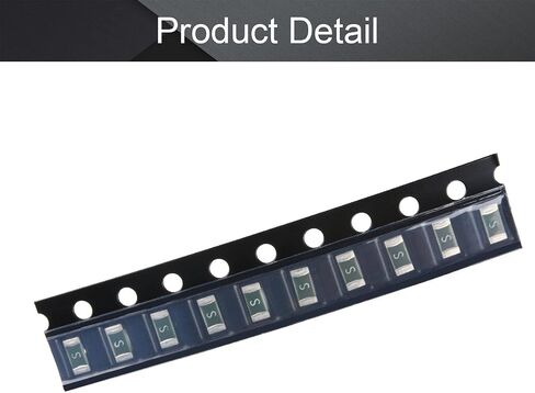 Fielect 10 قطعة SMD فيوز مرة واحدة 1206 SMD فيوز 72 فولت 10A سطح جبل رقاقة للاتصالات Com-حماية التيار الزائد in Saudi Arabia
