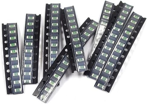 Fielect 10 قطعة SMD فيوز مرة واحدة 1206 SMD فيوز 72 فولت 10A سطح جبل رقاقة للاتصالات Com-حماية التيار الزائد in Saudi Arabia