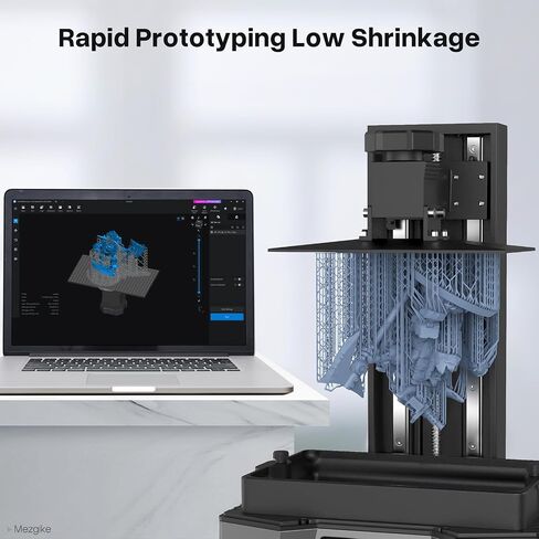 ELEGOO Fast Speed 3D Printer Resin, Rapid Standard Photopolymer Resin, 405nm UV-Curing Resin, Best for High-Speed Printing LCD/DLP 3D Printer, Grey 1000G in Saudi Arabia