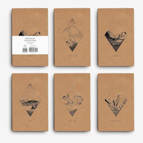 Bright Day Calendars Field Journal/Pocket Notebook by Bright Day - 3.5 x 5.5 Lined Memo Book - Flower Collection Pack of 5 in Saudi Arabia