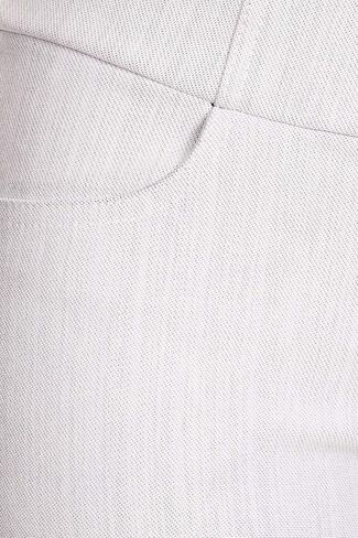 بنطال كابري دينم للسيدات بخصر عالٍ وسحب على السراويل الضيقة القابلة للتمدد مقاس عادي وكبير in Kuwait