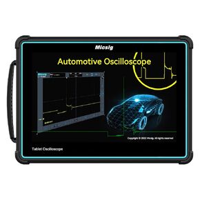 Micsig Digital Automotive Tablet Oscilloscope, 4 Channels 10.1-Inch Touchscreen 100MHz Bandwidth 1GSa/s Sampling Rate 110Mpts Memory Depth, ATO1004