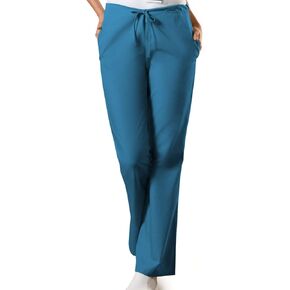 Scrub Pants for Women Workwear Originals Drawstring Waist with Flare Leg 4101