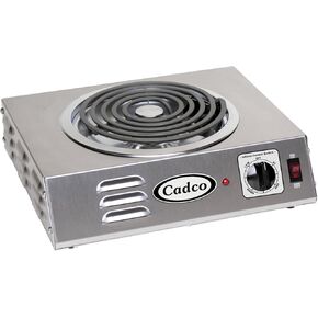 Cadco CSR-3T 14" Electric Hotplate w/ (1) Burner & Infinite Controls, 120v