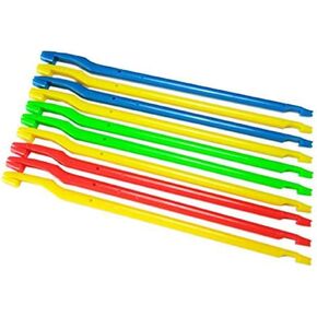 10pcs Assorted Color Fishing Hook Disgorgers Detacher Dehooker Hook Removal Fishing Tool Accessories(Random Color)