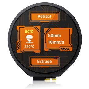 BIGTREETECH KNOMI Mini Color LCD Display 1.28inch Perfect Fit EBB SB2209/SB2240 CAN for Voron StealthBurner Support Klipper Firmware
