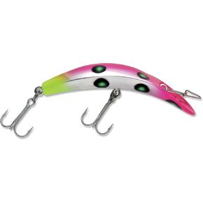Luhr-Jensen K14 Kwikfish (Rattle) Flo. Pink/Chartreuse UV
