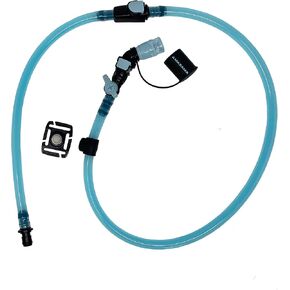 VYPR Replacement Drink Tube Set for Hydration Packs/Reservoirs/Bladders, High-Flow 5/16" Inner Dimension Tubing