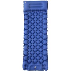 Self-Inflating Sleeping Pad for Camping, Camping Sleeping Pad with Built-in Pump, Extra Thickness Inflatable Sleeping Mat, Ultralight Compact Waterproof Air Mattress for Travel (Gray)