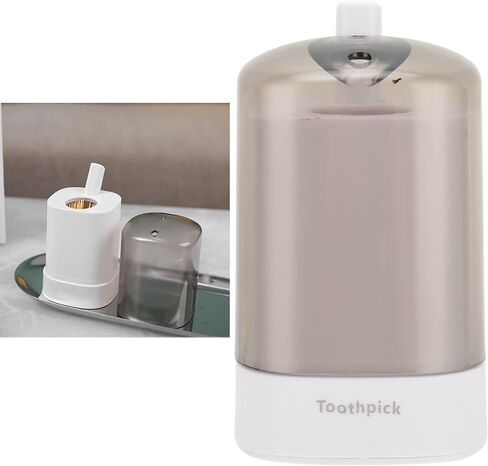 موزع أعواد الأسنان الأوتوماتيكي من زييني، حامل أعواد الأسنان (أسود) in Kuwait