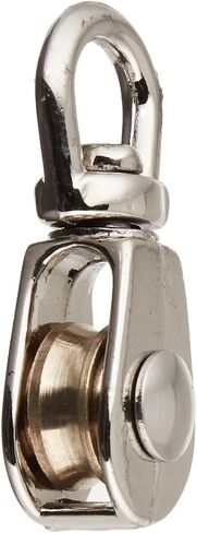 National Hardware N243-568 3201BC بكرة مفردة دوارة من النيكل، 1/2 بوصة in Saudi Arabia
