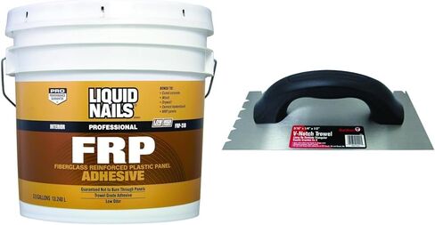 لاصق لوحة مقوى بالألياف الزجاجية للأظافر السائلة (FRP-310) 3.5 جالون، أبيض، 3.5 جالون in Kuwait