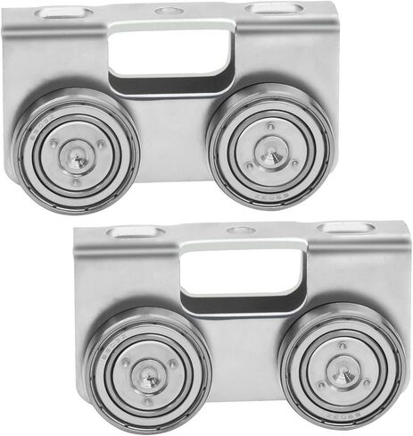 مجموعة عجلات P2750-EG ذات 4 عجلات خفيفة للاستخدام مع جميع قنوات P1000، P1001، P5000، P5000، P5001، P5500، P5501 أو أطول، Unistrut، Superstrut (عبوتان) in Kuwait