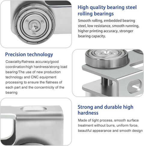 مجموعة عجلات P2750-EG ذات 4 عجلات خفيفة للاستخدام مع جميع قنوات P1000، P1001، P5000، P5000، P5001، P5500، P5501 أو أطول، Unistrut، Superstrut (عبوتان) in Kuwait