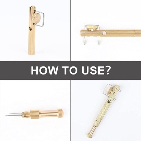 Fishing Line Hook Knot Tying Tool, Copper Practical Knot Line Tying Knotting Tool Portable Fast Fishing Tie Hook in Saudi Arabia